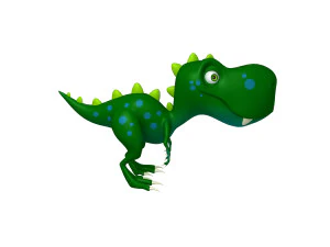 desenho de dinossauro Modelo 3D