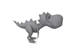 desenho de dinossauro Modelo 3D