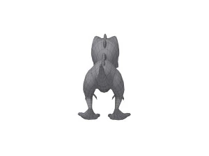 desenho de dinossauro Modelo 3D