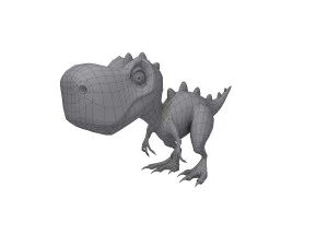 desenho de dinossauro Modelo 3D