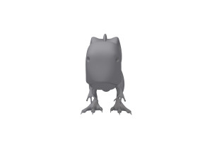 dinosaur cartoon Modello 3D