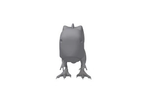 desenho de dinossauro Modelo 3D