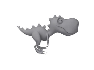desenho de dinossauro Modelo 3D