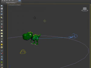 desenho de dinossauro Modelo 3D