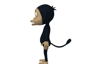 мультфільм мавпи 3D Модель