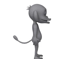 мультфільм мавпи 3D Модель
