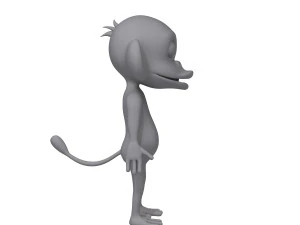 мультфільм мавпи 3D Модель