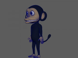 monkey cartoon 3D Model