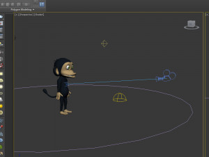monkey cartoon 3D Model