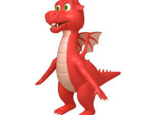 dragon cartoon 3D 模型