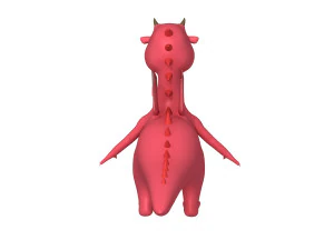 dragon cartoon 3D Model