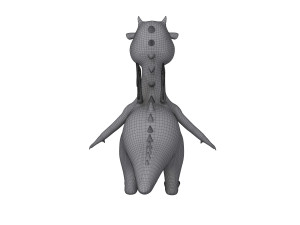 dragon cartoon Modèle 3D