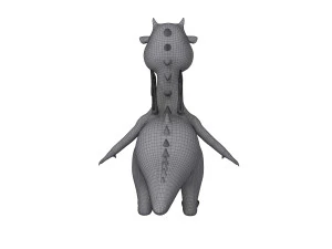 dragon cartoon 3D Model