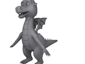dragon cartoon Modèle 3D