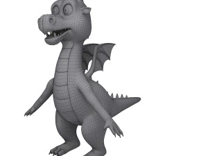 dragon cartoon 3D Model
