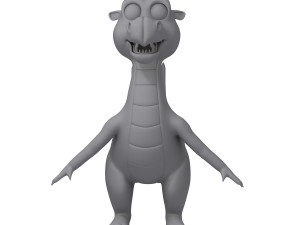 dragon cartoon Modèle 3D