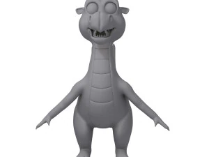 dragon cartoon 3D Model
