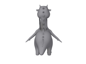 dragon cartoon Modèle 3D