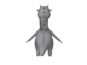 dragon cartoon 3D Model