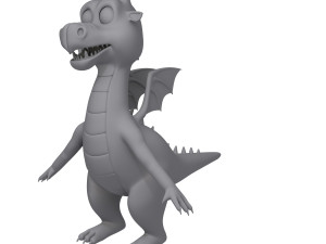 dragon cartoon Modèle 3D