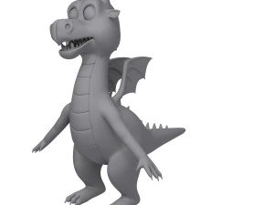 dragon cartoon 3D Model