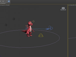 dragon cartoon Modèle 3D