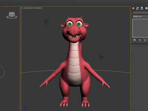 dragon cartoon Modèle 3D