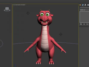 dragon cartoon 3D Model