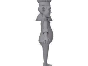 chef cartoon 02 3D Model