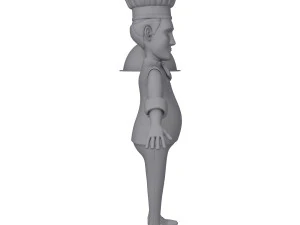 chef cartoon 02 3D Model