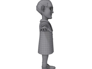 doctor cartoon 01 Modèle 3D