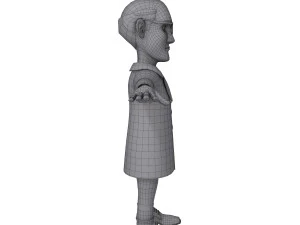 doctor cartoon 01 3D Model