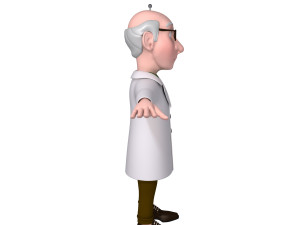 doctor cartoon 02 Modelo 3D