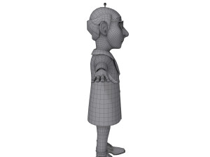 doctor cartoon 02 Modelo 3D