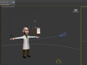 doctor cartoon 02 Modelo 3D