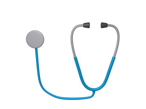 stethoscope cartoon Model 3D
