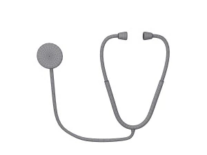 Stethoscope cartoon 3D Model
