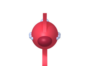 space laser cartoon 3D Модель