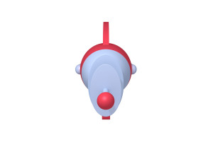 space laser cartoon 3D Модель