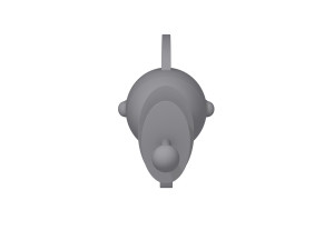 space laser cartoon 3D Модель