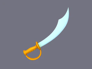 Kılı&ccedil; karikat&uuml;r 02 3D Model