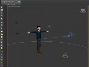student young man cartoon 02 Modello 3D