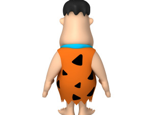 fred flintston cartoon Model 3D