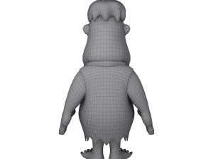 fred flintston cartoon Model 3D