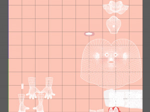 man cartoon professor 02 3D-Modell