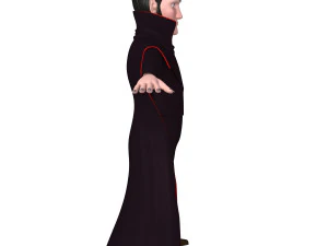 ドラキュラ漫画 3Dモデル