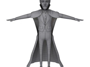 ドラキュラ漫画 3Dモデル