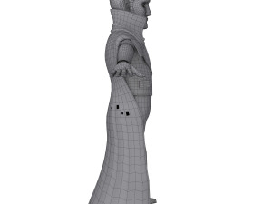 dracula cartoon Modèle 3D