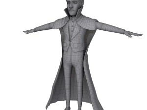 ドラキュラ漫画 3Dモデル