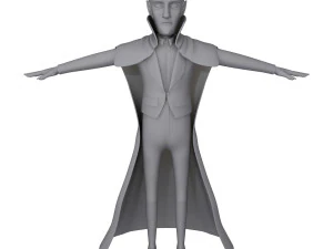 ドラキュラ漫画 3Dモデル